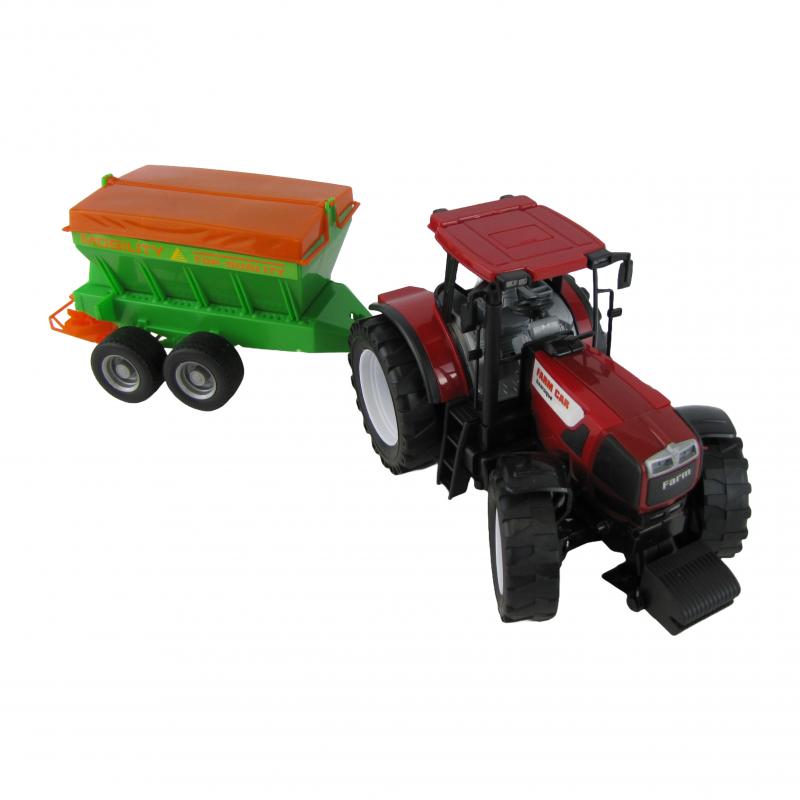 TRAKTOR Z MASZYNĄ ROLNICZĄ